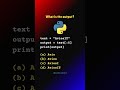 Python Daily Quiz