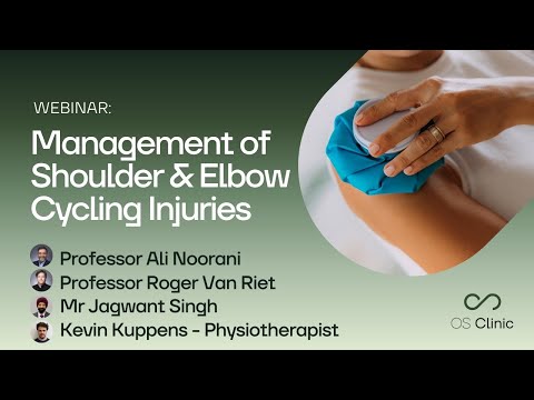 Management of shoulder and elbow cycling injuries webinar, recorded December 9th, 2020