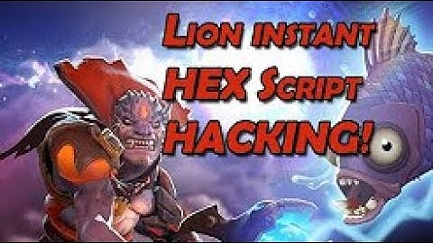DotA 2 More Lion players using hack scripts cheating in ranked MMR