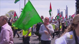Pro-Palestinian Demonstrators March In Chicago