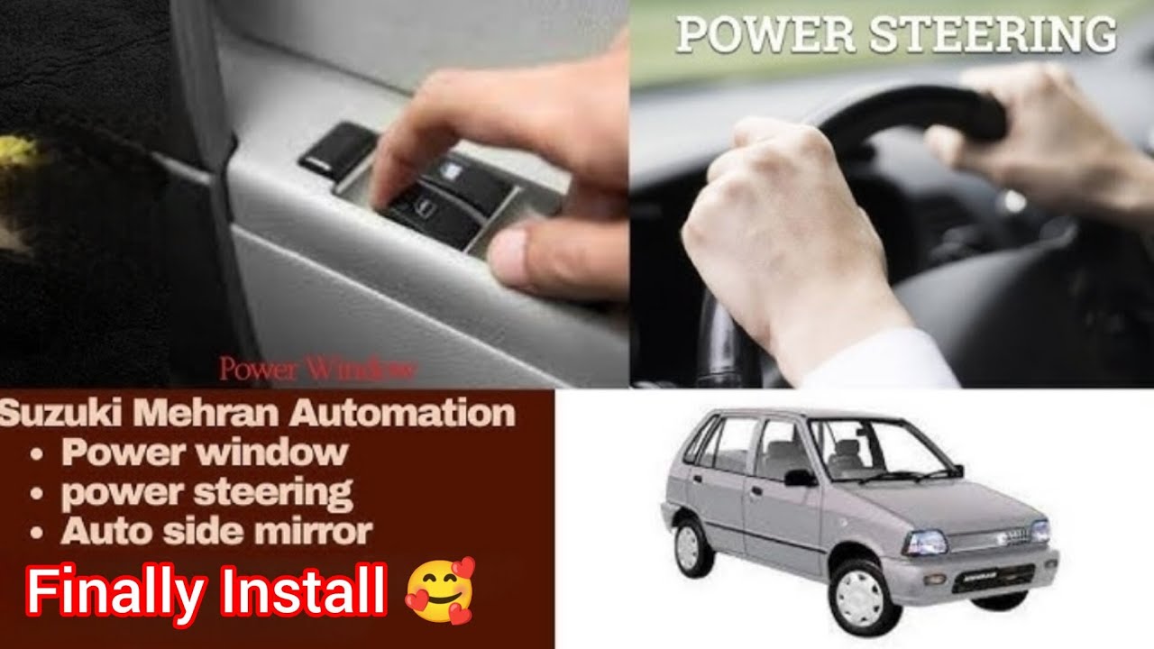 Suzuki Mehran | Power steering , Power Window , Retractable Mirror ...