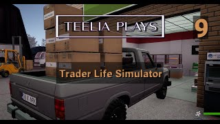 Newspaper stand is mine! | Trader Life Simulator | Teelia Plays | Part 9