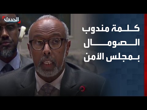 كلمة مندوب الصومال خلال جلسة لمجلس الأمن لبحث اعتراف إسرائيل بأرض الصومال