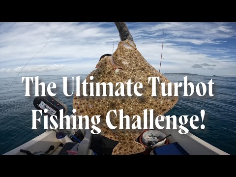 The Ultimate Turbot Fishing Challenge: Catching Big Turbot in the Deep Sea!