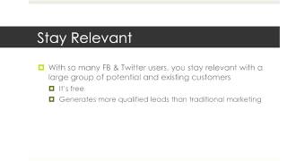Using Facebook and Twitter for Offline Marketing screenshot 2