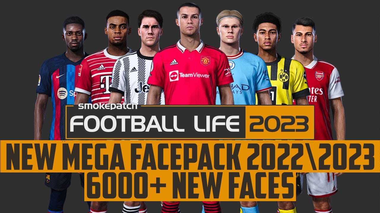 Mega Facepack V67 Relink Id Season 2023 2024 Football Life Images and