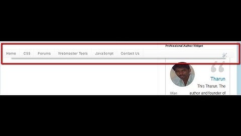 How to create a sticky navigation menu widget for blogger 100 % working