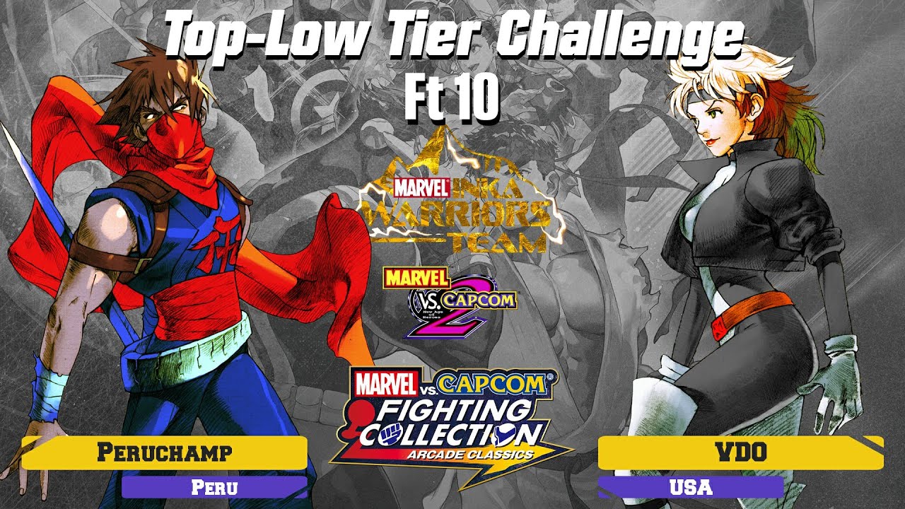 MVC Fighting Collection - Mvc2 Top vs Low Tier: Peruchamp vs VDO Ft 10:. 13.04.25. COOL 🔥🔥🔥