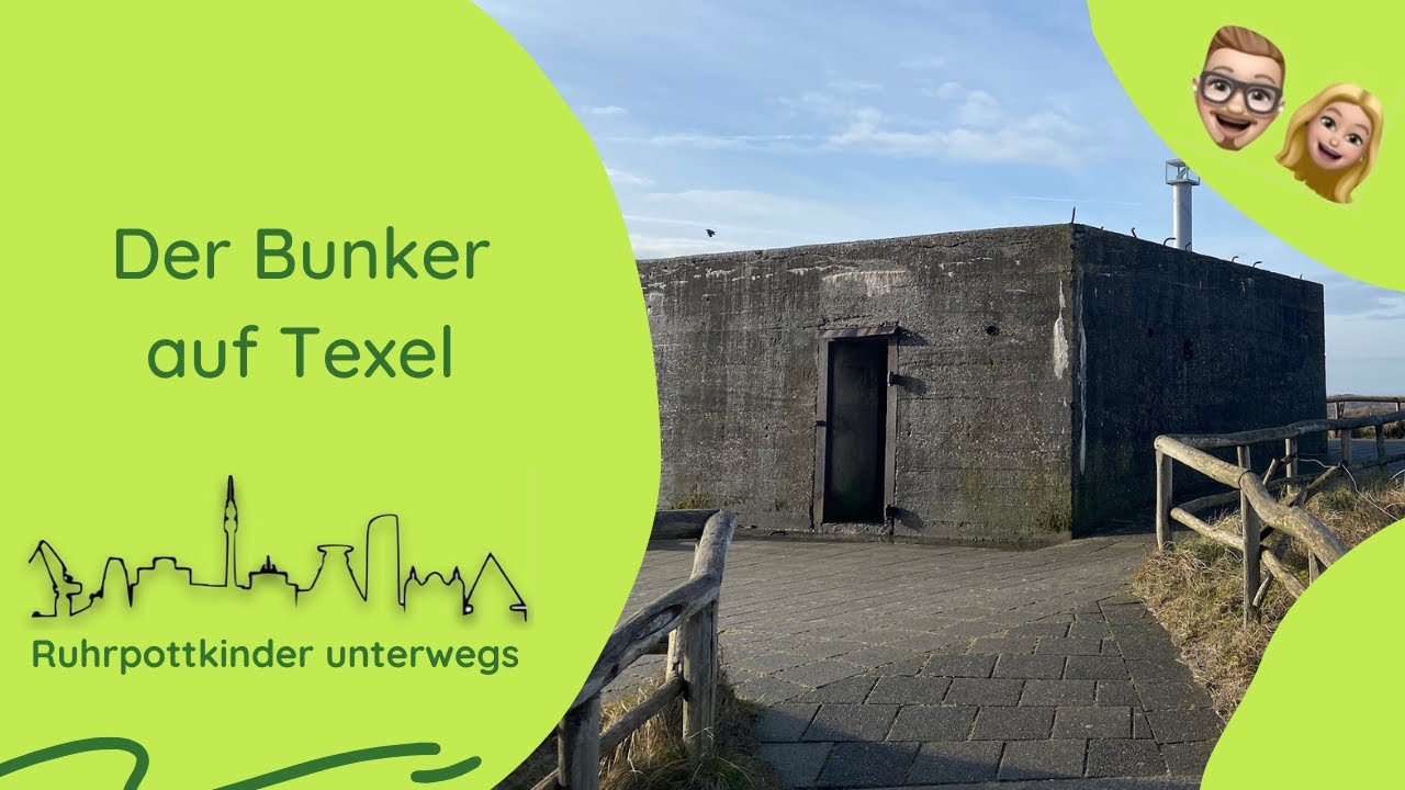 Der Bunker auf Texel in Den Hoorn