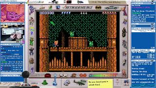 Speedrun: Rick Dangerous II (Amiga) - Level 3 in 2:27 (2:29 with loading, world record)