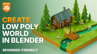 Creating a Low Poly World in Blender | Beginner Friendly