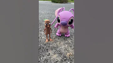 Surprising Unboxing With Cute Pink Stitch And Tung Tung Sahur ASMR Video Funny 