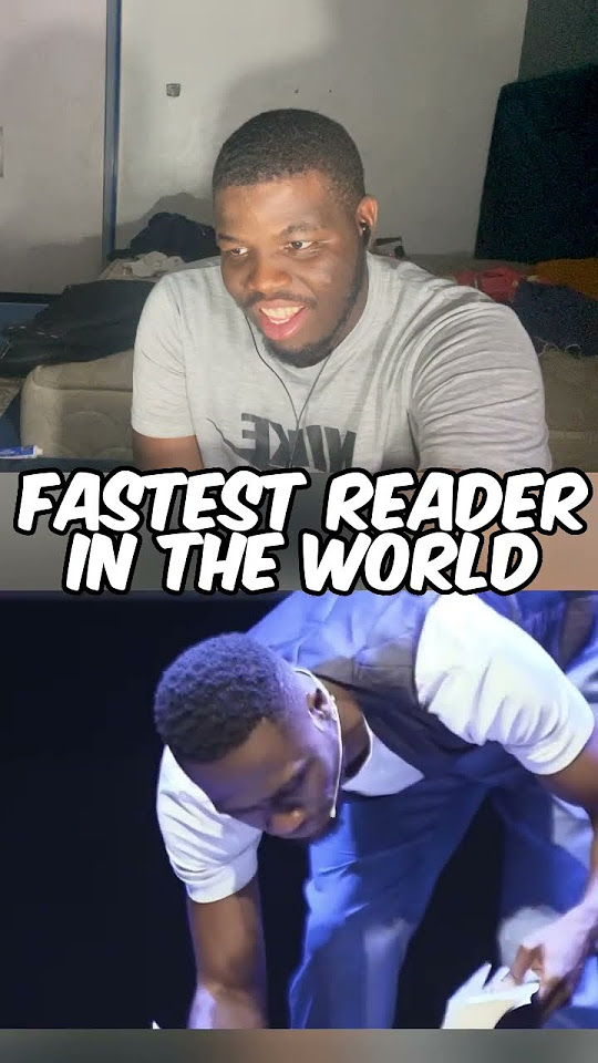 Fastest Reader In The World Fake Fastest Reader in the world (part 2) | Josh2funny | REACTION! - YouTube