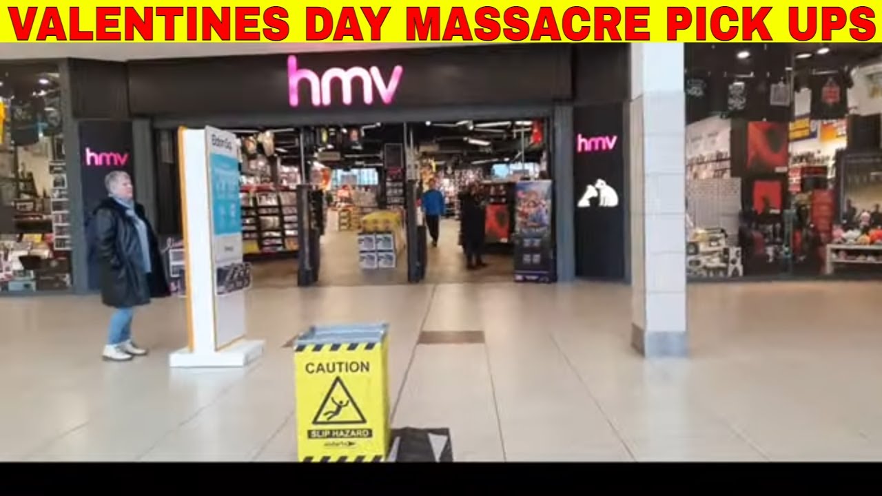 Valentines Day Massacre pick ups in HMV. Blu Ray's including a Video Nasty