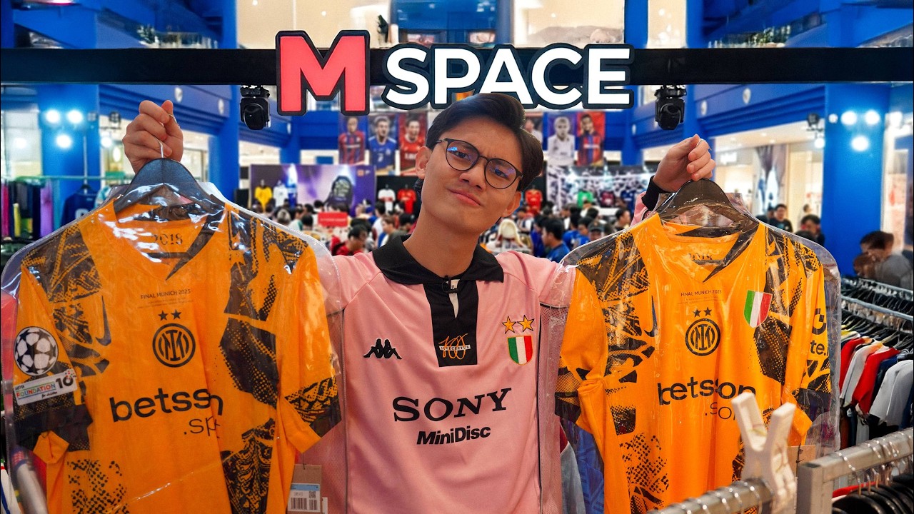 event jersey vintage terbesar si thailand! beli apa nih?! #BANGKOK #GREBEKJERSEY