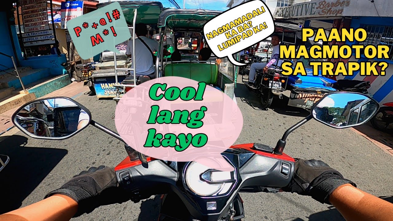 PAANO MAGMOTOR SA SLOW MOVING TRAFFIC x PAAHON, PABABA AT PATAG | DEFENSIVE RIDING TIPS Ep. 3