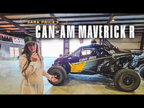 Riding Shotgun In Sara Price's Race-Prepped Can-Am Maverick R Side-By-Side