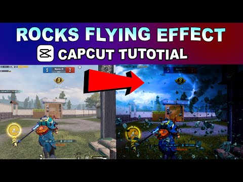 Rocks Flying Effect | PUBG Mobile | Capcut Tutorial