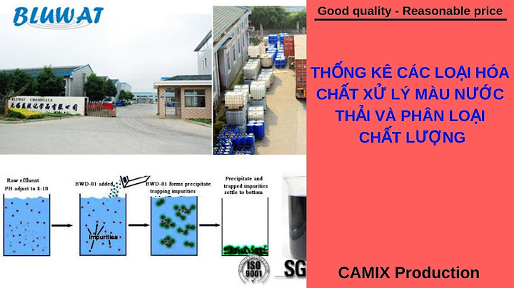 Quy định về sử dụng hóa chất trong cấp nước