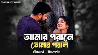 Amar Porane Tomar Poran | আমার পরানে (Slowed   Reverb) Rakib Mosabbir | Lofi Version | Bangla Song|