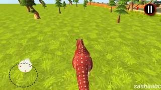 wild dinosaur simulator 2016 обзор игры андроид game rewiew android. screenshot 2