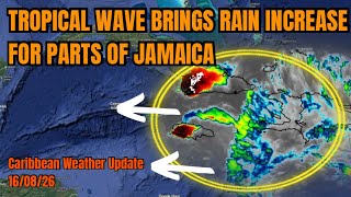 Tropical Wave Moves Across the Caribbean Rain Increase Shifts to Jamaica 26