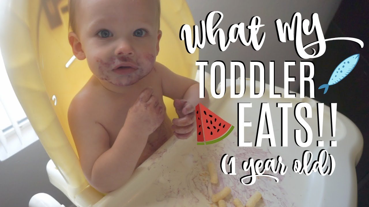 What My 1 Year Old Eats!! | Meal Ideas