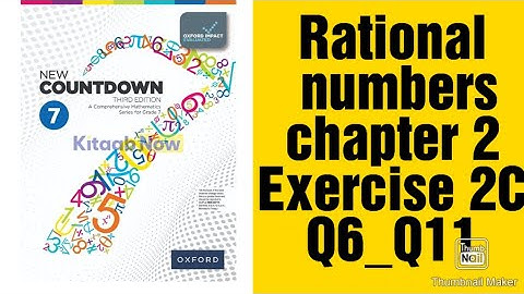 oxford| new countdown book 7 third edition | chapter 2 | exercise 2C | Q6_Q11 | easily solve