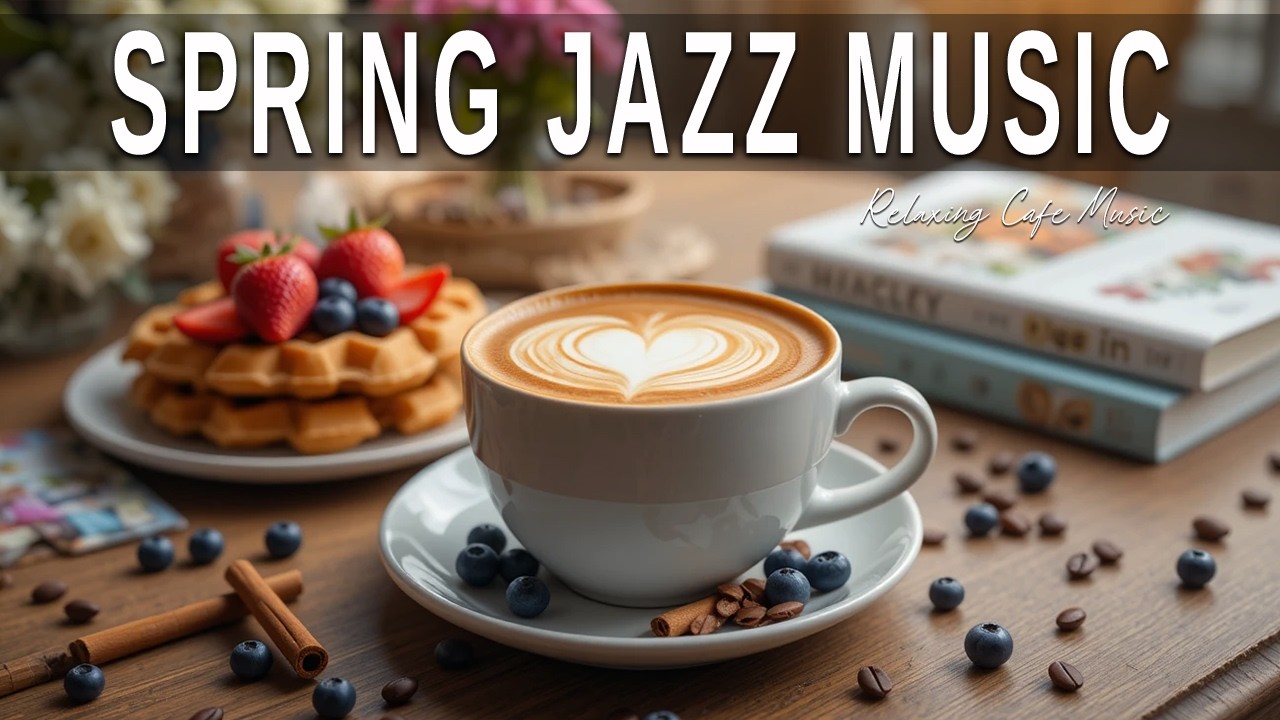 Spring Jazz Music ☕ Bossa Nova instrumental for Happy Moods, Work & Study
