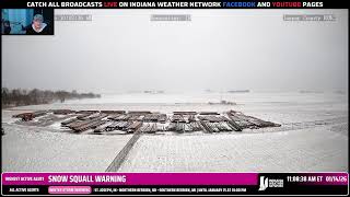 Indiana Snow Squall Warning - January 14th, 2026