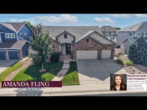 10144 Farmdale St, Firestone, CO home video tour