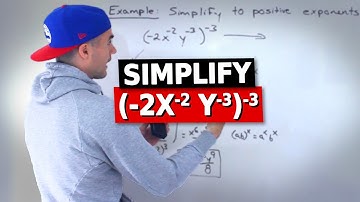QMS 110 - Simplify Exponential Expression with Negative Exponents - Ryerson University