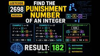 Leetcode 2698 - Find the Punishment Number of an Integer