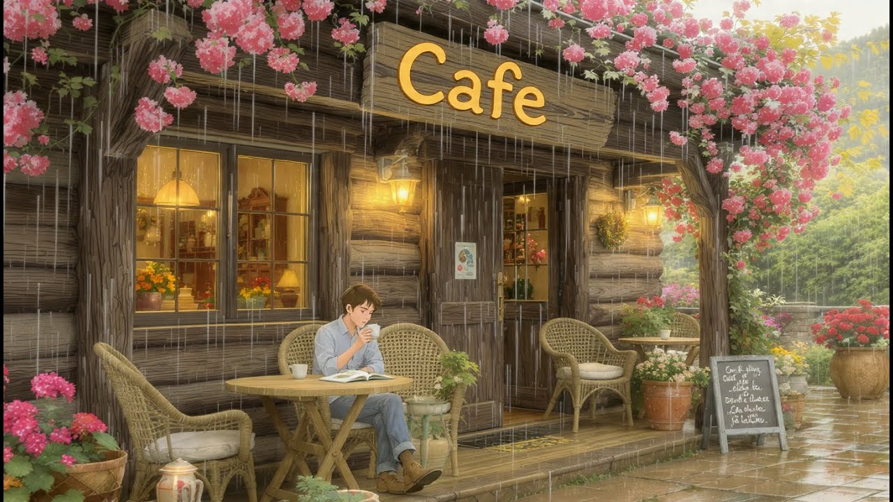 🔴 LIVE | Lofi Music for Work & Productivity | Cozy Cafe Ambience
