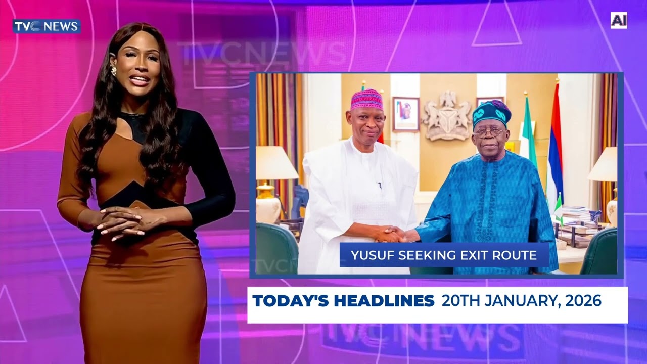 TVC News AI English Headline News | 20th January, 2026