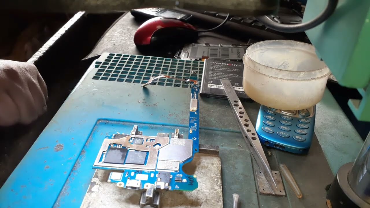 Symphony v75 emmc repair, Dead boot repair ufi