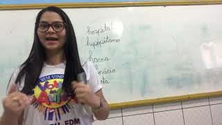 Palavras com h no início e no meio da sílaba