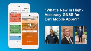 2019 Esri UC Session: What’s New in High-Accuracy GNSS for Esri Mobile Apps?