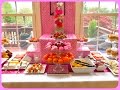 Mother's Day Brunch Buffet and Tablescape