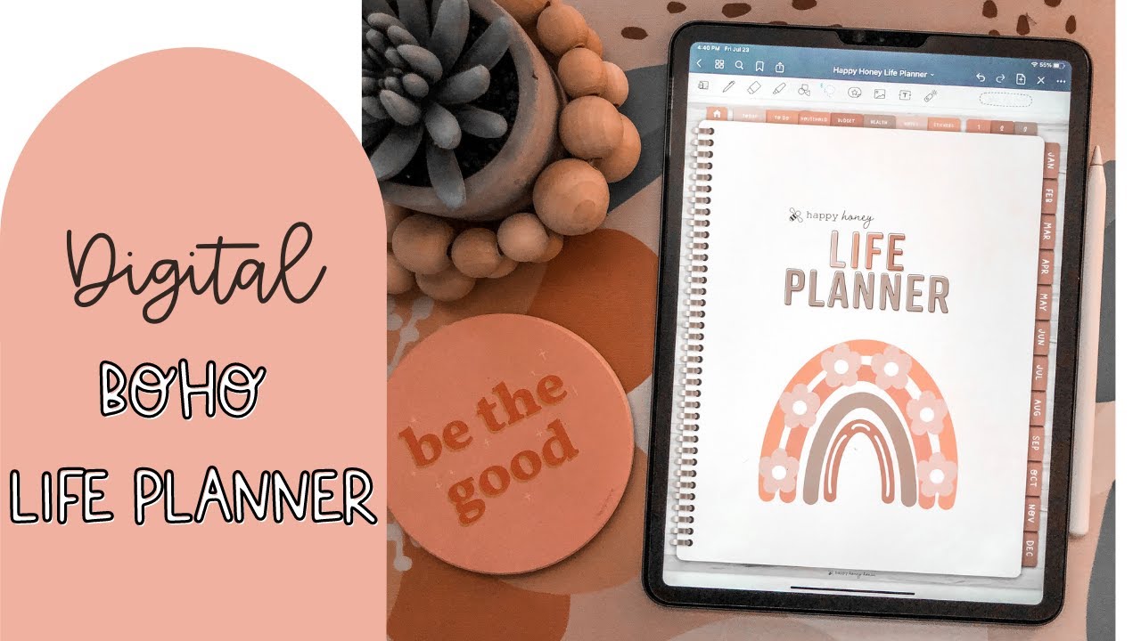 Digital Boho Life Planner | Happy Honey House | Goodnotes Planner | iPad Planner | Digital Planning