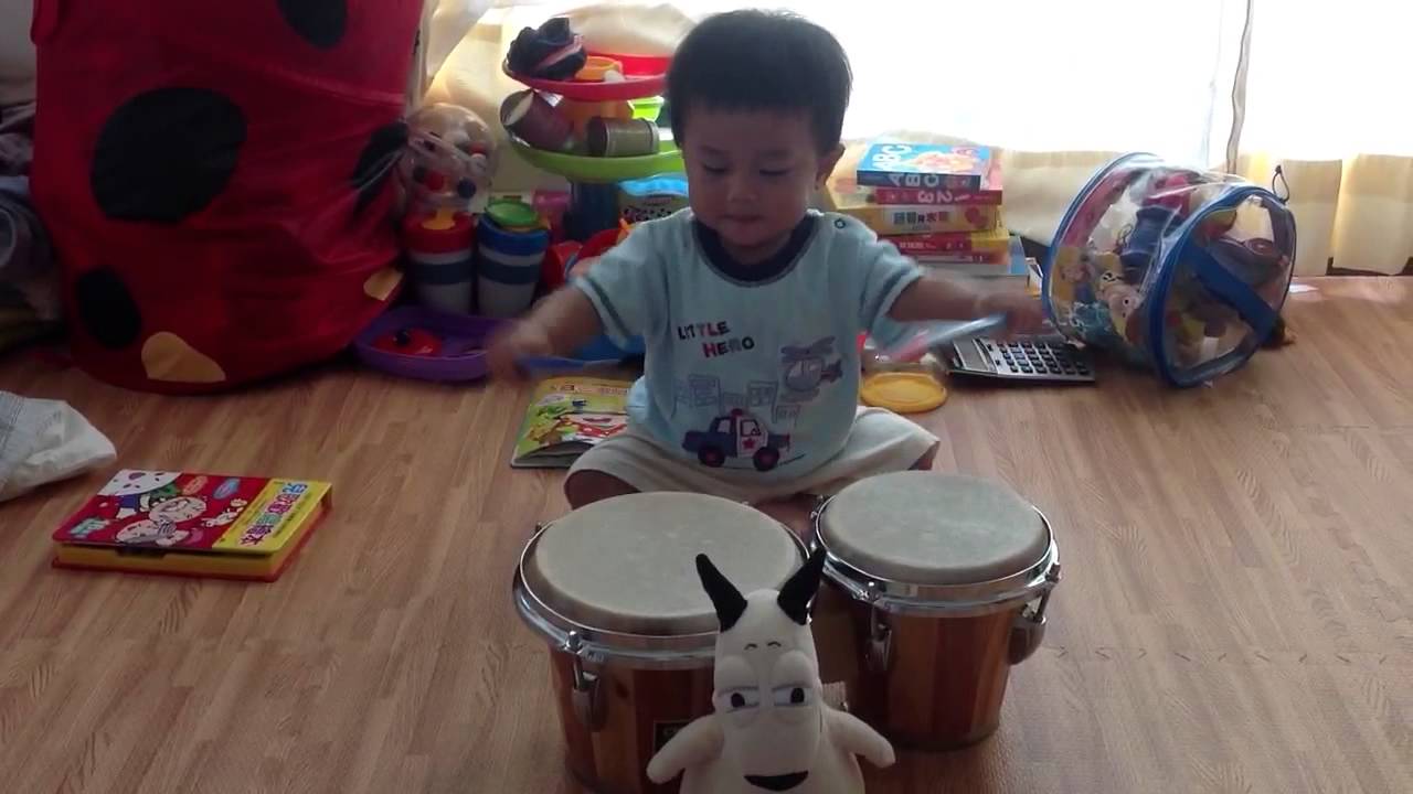 Bongo drum with stick（Part 3） YouTube