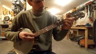 12" walnut banjo tone ring comparison, Zach Hoyt #195 and #196