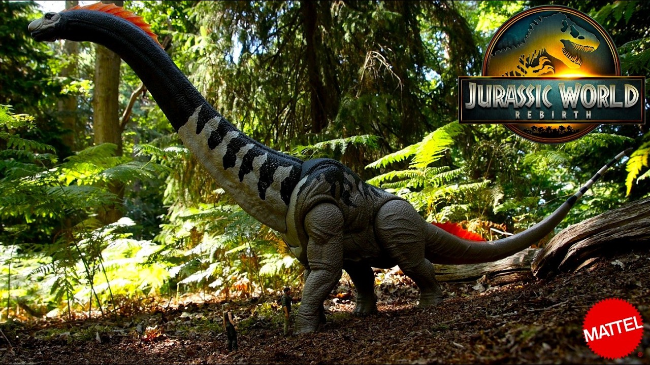 The BEST Sauropod Yet! Jurassic World Rebirth Titanosaurus Mattel Super Colossal