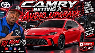 🔥 Camry Getting a MAJOR Audio Upgrade! 🔊 PRV Audio Install