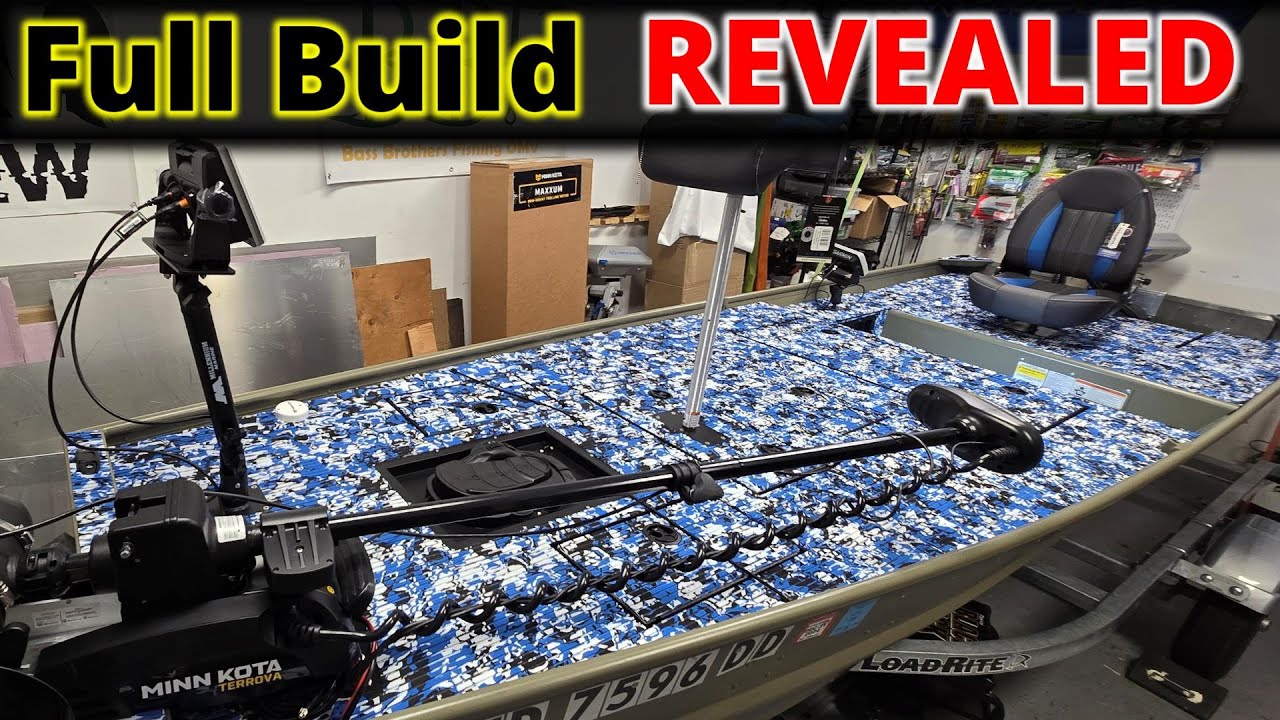 From Bare Jon Boat to Full Rig – Full Walkthrough! Lowe 1542