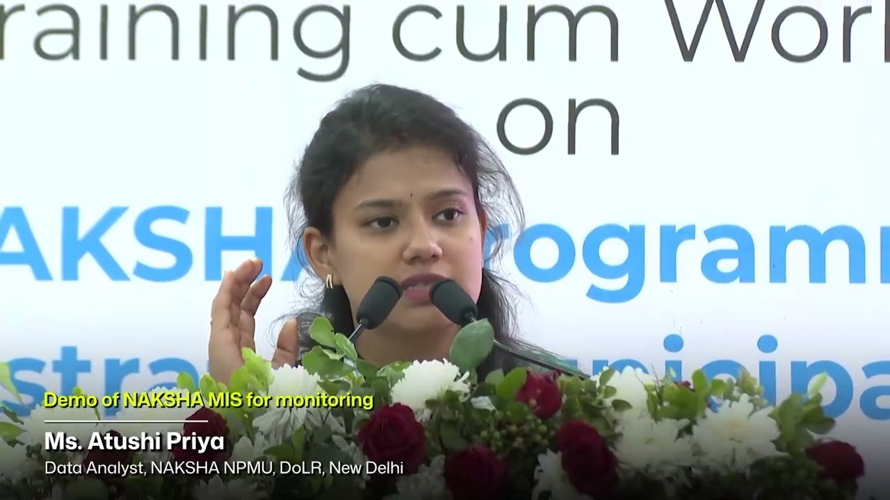 INAUGURAL GLIMPSES Day-1 : Training-cum-Workshop on the NAKSHA Programme