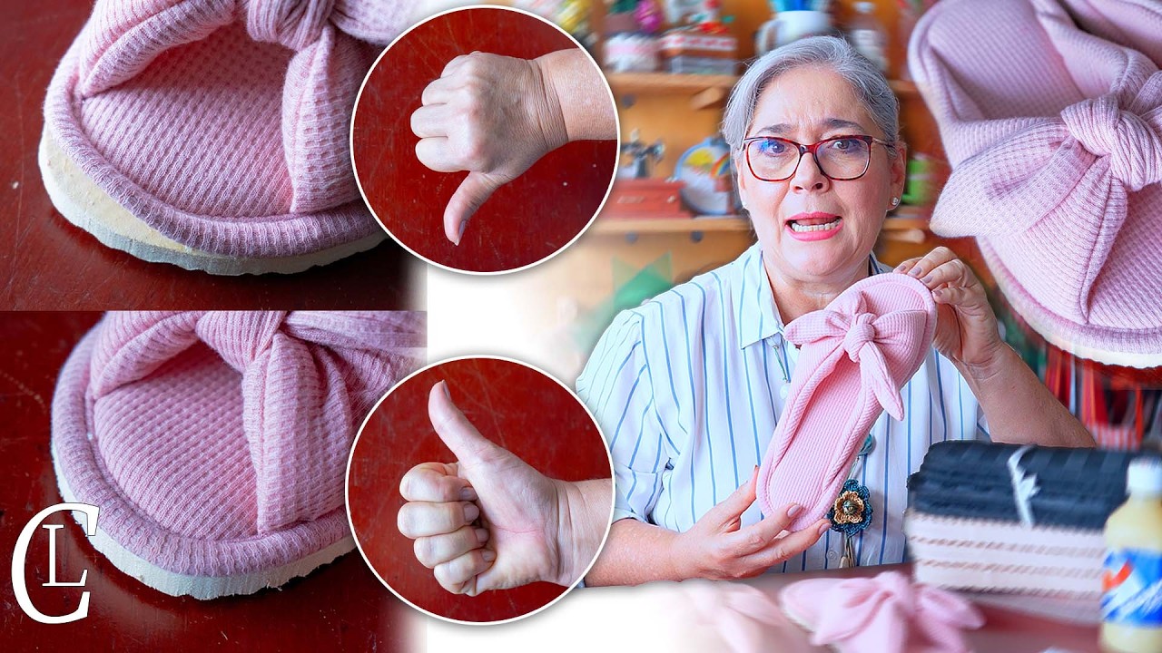 ❌ Errores al pegar pantuflas que arruinan tu trabajo y cómo evitarlos 🧵💰Pantuflas con Luzkita