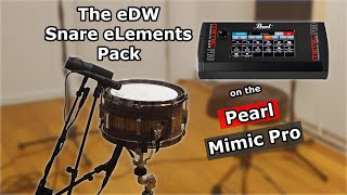 How To Blend Samples Well on the Pearl Mimic Pro - The eDW Snare eLements | The eDrum Workshop