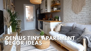 Genius Tiny Apartment Decor Ideas to Maximize Every Inch