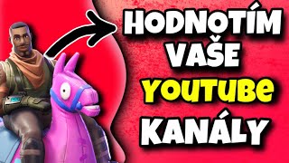 Hodnotím vaše YOUTUBE kanály🎬 #0